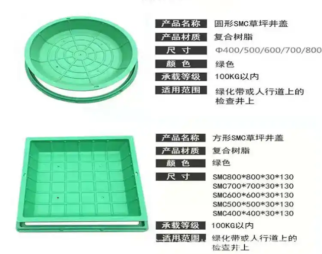 富宁树脂复合种植井盖展示