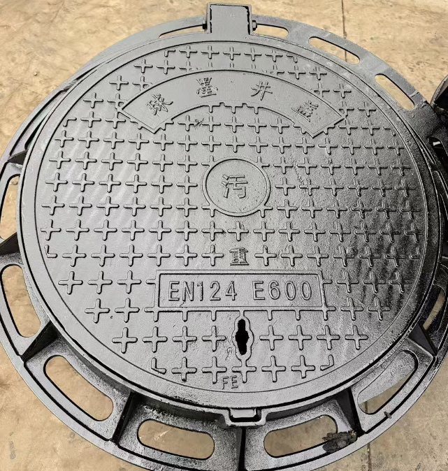 富宁球墨铸铁五防井盖展示